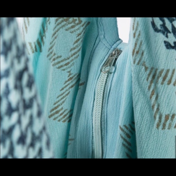 New! Mint Boho Carry Bag (thick material) - Picture 7 of 7